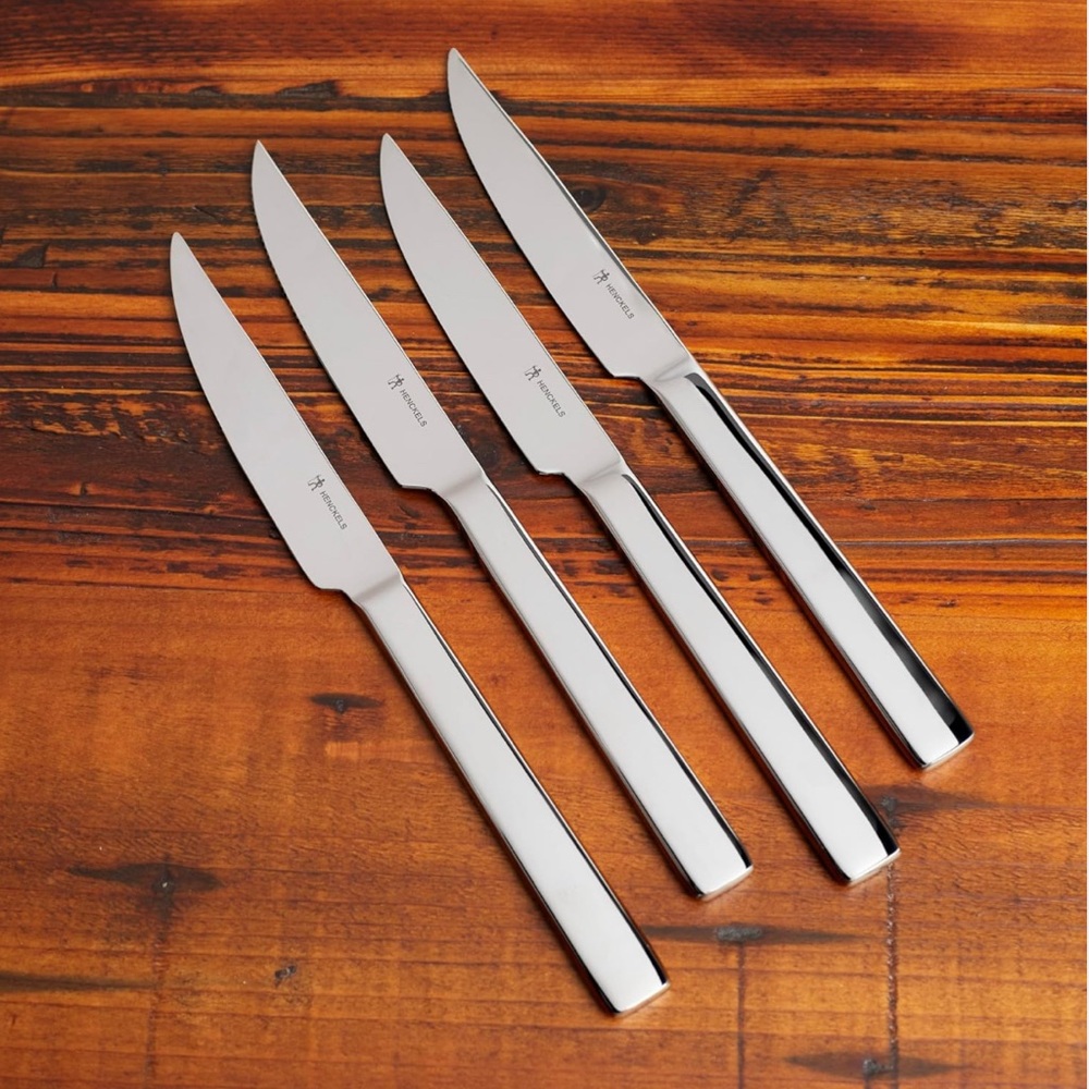 ZWILLING Henckels Stainless Steel Steak Knife Set NWT - Picture 2 of 5